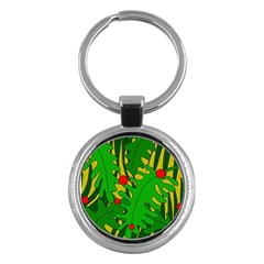 In the jungle Key Chains (Round) 