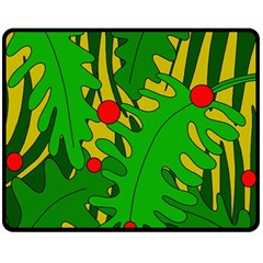 In the jungle Fleece Blanket (Medium) 