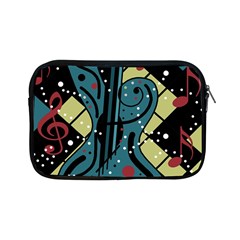 Playful Guitar Apple Ipad Mini Zipper Cases by Valentinaart