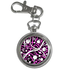 Purple Harmony Key Chain Watches by Valentinaart