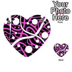 Purple Harmony Playing Cards 54 (heart) 