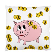 Piggy Bank  Standard Cushion Case (one Side) by Valentinaart