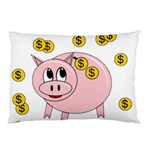 Piggy bank  Pillow Case (Two Sides) Back