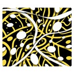 Yellow movement Double Sided Flano Blanket (Small)  50 x40  Blanket Back