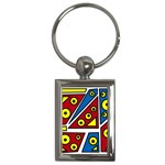 Life is beautiful Key Chains (Rectangle)  Front