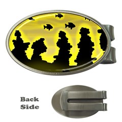 Khazar s dream  Money Clips (Oval) 