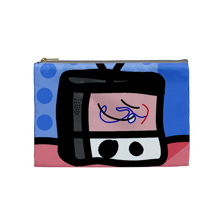 Old television Cosmetic Bag (Medium) 