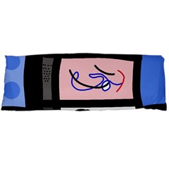 Old Television Body Pillow Case (dakimakura) by Valentinaart