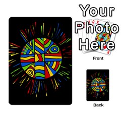 Colorful Bang Multi-purpose Cards (rectangle) 