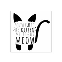 You ve Cat To Be Kitten Me Right Meow Satin Bandana Scarf by TanyaDraws