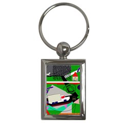 Trip Key Chains (rectangle)  by Valentinaart