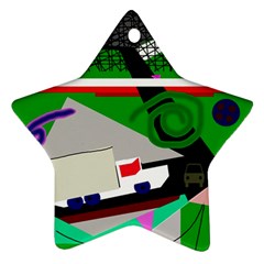 Trip Star Ornament (Two Sides) 