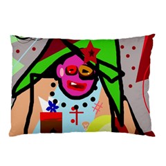 Quarreling Pillow Case (two Sides)