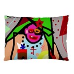 Quarreling Pillow Case (Two Sides) Front