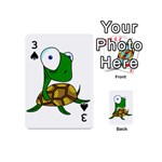 Turtle Playing Cards 54 (Mini)  Front - Spade3