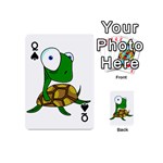 Turtle Playing Cards 54 (Mini)  Front - SpadeQ