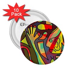 Colorful Dream 2 25  Buttons (10 Pack) 