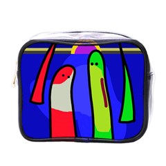 Colorful snakes Mini Toiletries Bags