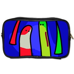 Colorful snakes Toiletries Bags 2-Side