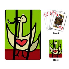 Duck Playing Card