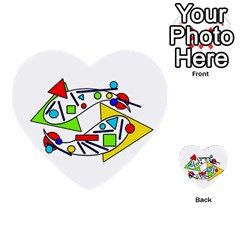 Catch Me Multi-purpose Cards (heart)  by Valentinaart