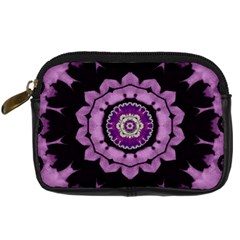 Decorative Leaf On Paper Mandala Digital Camera Cases by pepitasart