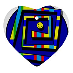 Maze Ornament (heart)  by Valentinaart