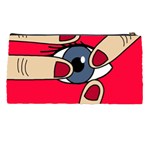 Poke in the eye Pencil Cases Back