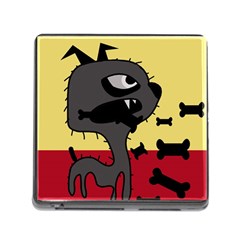 Angry Little Dog Memory Card Reader (square) by Valentinaart