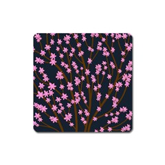 Japanese tree  Square Magnet