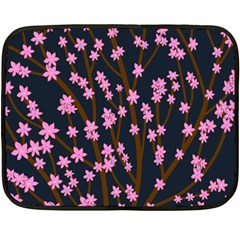 Japanese tree  Fleece Blanket (Mini)