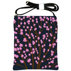Japanese tree  Shoulder Sling Bags