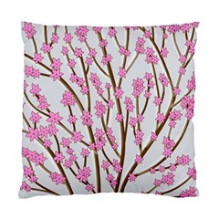 Cherry Tree Standard Cushion Case (one Side) by Valentinaart