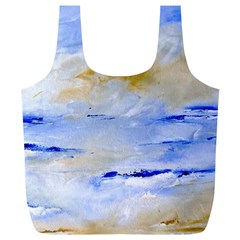 Sea Sky Print  Full Print Recycle Bags (l)  by artistpixi