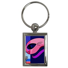 Strange Love Key Chains (rectangle)  by Valentinaart