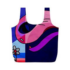 Strange Love Full Print Recycle Bags (m)  by Valentinaart