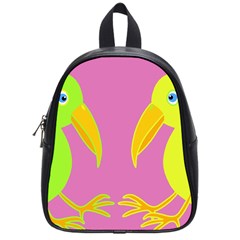 Parrots School Bags (small)  by Valentinaart
