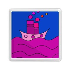 Boat Memory Card Reader (square)  by Valentinaart