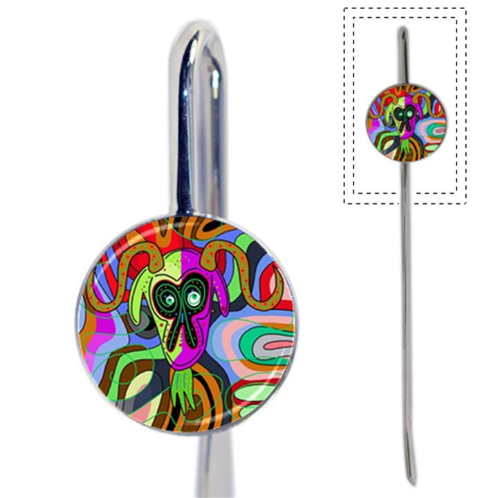 Colorful goat Book Mark