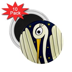 Crane 2 2 25  Magnets (10 Pack)  by Valentinaart