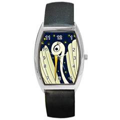 Crane 2 Barrel Style Metal Watch by Valentinaart