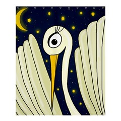 Crane 2 Shower Curtain 60  X 72  (medium)  by Valentinaart