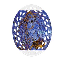 19 171243210 0 2 3 Oval Filigree Ornament (2-side)  by DIVARNNIonline