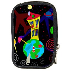 Colorful Universe Compact Camera Cases by Valentinaart