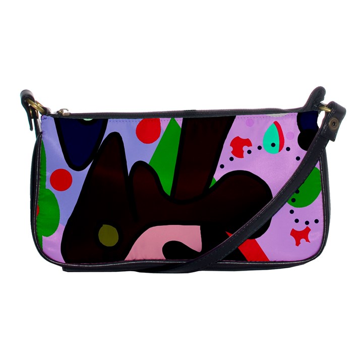 Decorative abstraction Shoulder Clutch Bags