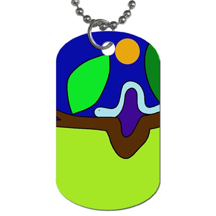 Caterpillar  Dog Tag (One Side)