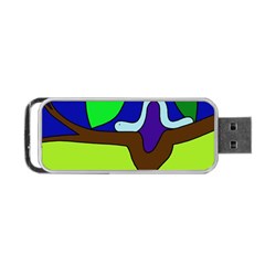 Caterpillar  Portable Usb Flash (two Sides)