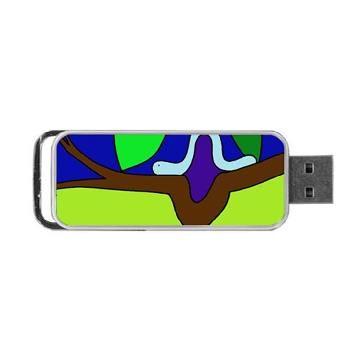 Caterpillar  Portable USB Flash (Two Sides)