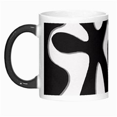 Black and white dance Morph Mugs