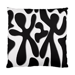 Black and white dance Standard Cushion Case (One Side)